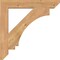 Ekena Millwork Imperial Slat Smooth Bracket, Western Red Cedar, 3 1/2"W x 26"D x 26"H BKT04X26X26IMP06SWR - alternate 4